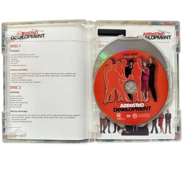 Arrested Development DVD Lot Seasons 2 & 3 Comedy TV Show Box Set (5 Discs) - Picture 4 of 13